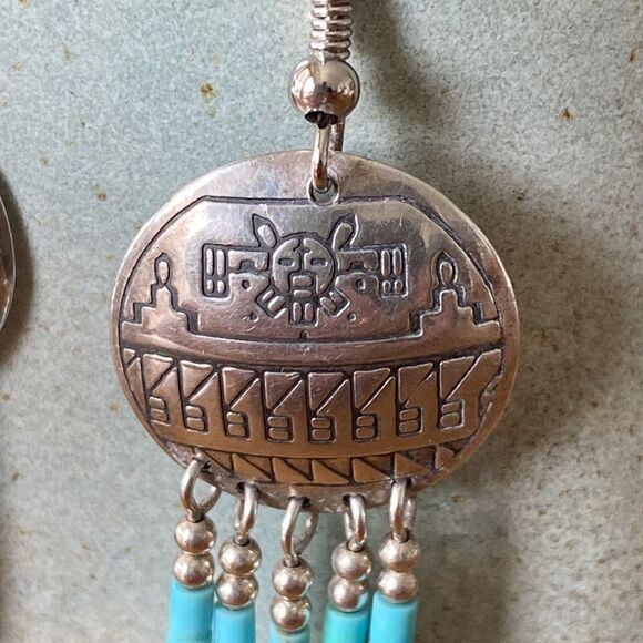 TK Emerson Navajo earrings - Picture 2 of 5